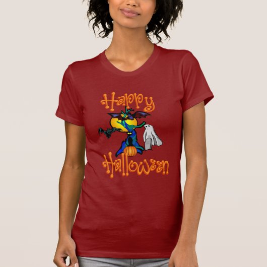 T-Shirt de l'Arbre d'Halloween (Devant)