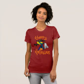 T-Shirt de l'Arbre d'Halloween (Devant entier)