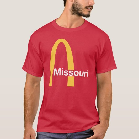 T-shirt de l'arc du Missouri (Devant)