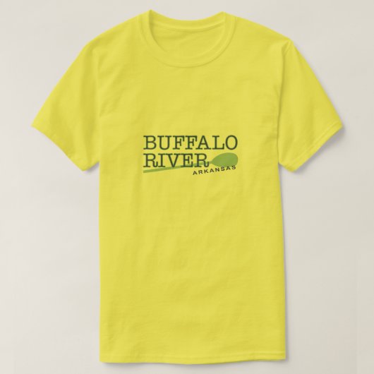 T-shirt de l'Arkansas de rivière de Buffalo (Design devant)