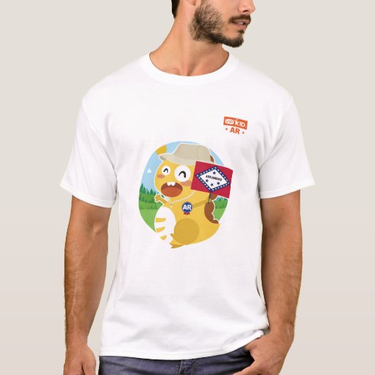 T-shirt de l'Arkansas VIPKID (Devant)