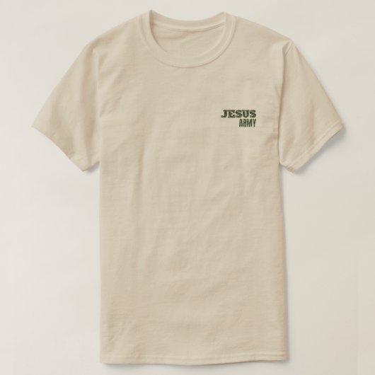 T-shirt de l'Armée Jésus (Design devant)