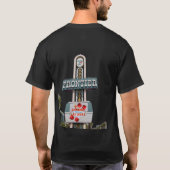 T-shirt de Las Vegas de frontière (Dos)