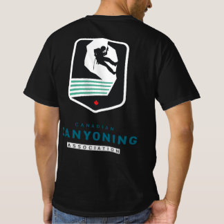 T-shirt de l'Association canadienne du canyoning