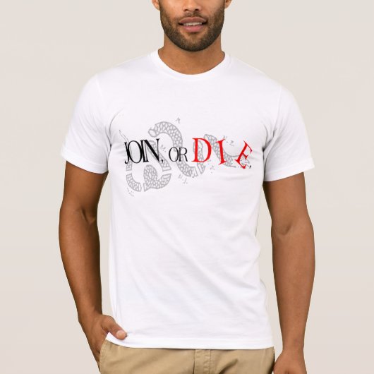 t-shirt de l'association ou die (Devant)