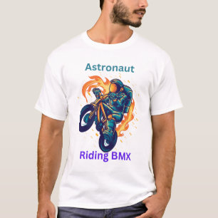 T-shirt de l'astronaute BMX