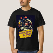 T-shirt de l'astronaute Monkey Graphic (Devant)