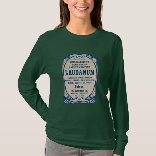 T-shirt de laudanum (Devant)