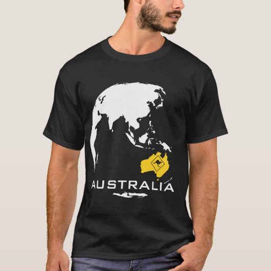 T-shirt de l'Australie | (Devant)
