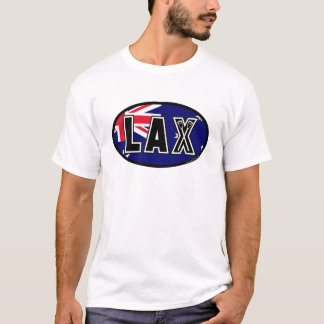 T-shirt de l'Australie de drapeau de lacrosse