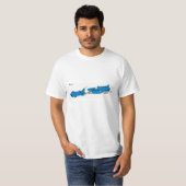 T-shirt de l'Australie d'oiseau bleu double (Devant entier)