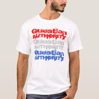 T-shirt de l'autorité V de question