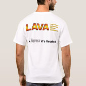 T-shirt de LAVE (Dos)