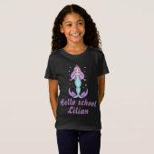 T-shirt de l'école Bonjour (Devant entier)