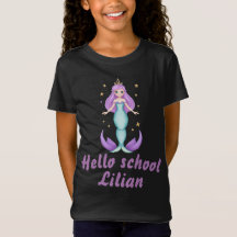 T-shirt de l'école Bonjour
