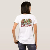 T-shirt de l'école de cuisine de Noël (Dos entier)