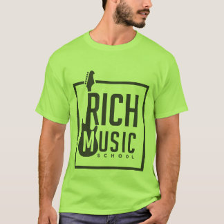 T-shirt de l'école de musique riche en couleurs