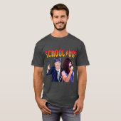 T-shirt de l'école pour hommes (Devant entier)