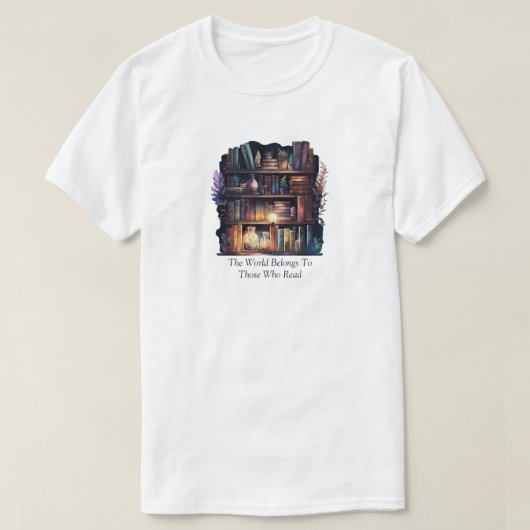 T-shirt de lecture (Design devant)