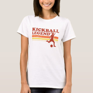 T-shirt de légende de Kickball (dames)