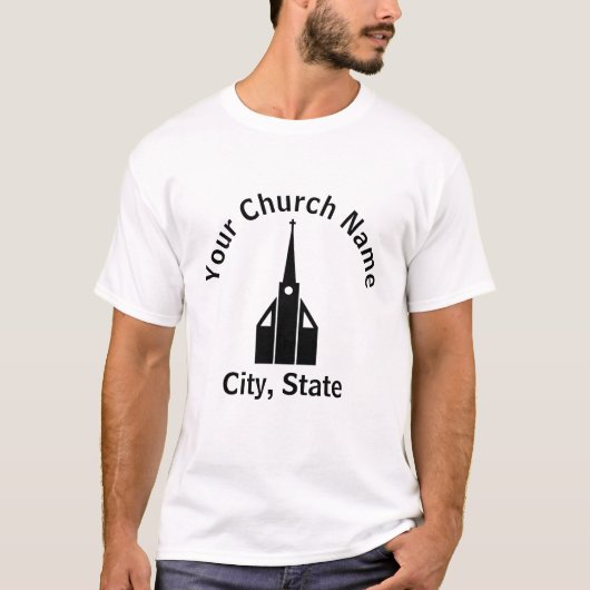 T-shirt de l'église 1 (Devant)
