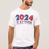 T-shirt de l'élection Unisex 2024 (Devant)