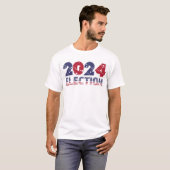 T-shirt de l'élection Unisex 2024 (Devant entier)
