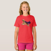 T-shirt de l'enfant du Superhero Retriever (Devant entier)
