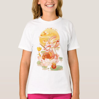 T-shirt de l'enfant Golden Moon Harmony