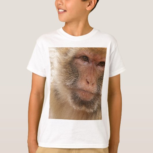 T-shirt de l'enfant singe face (Devant)