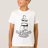 T-shirt de l'enfant Souvenir de Vancouver Landmark