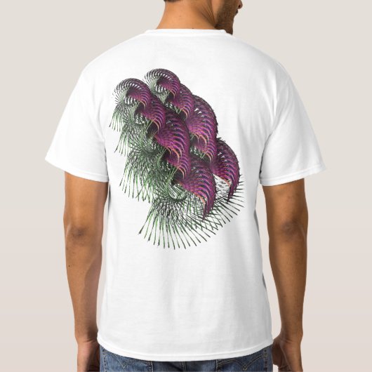 T-shirt de l'enfer fractal (Dos)