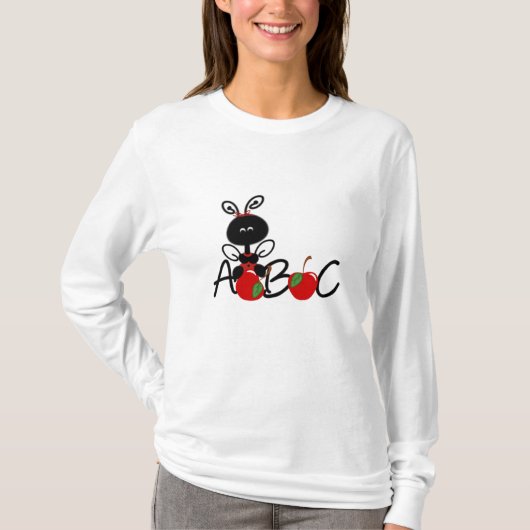T-shirt de l'enseignant de Ladybug (Devant)