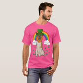 T-shirt De Leprechaun Smooth Fox Terrier (Devant entier)
