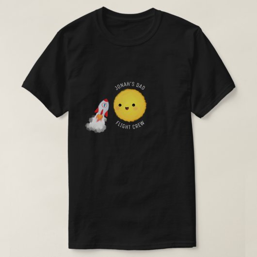 T-shirt de l'équipage de conduite père Space Anniv (Design devant)