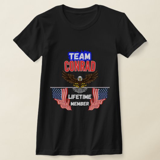 t-shirt de l'équipe conrad (Poser)
