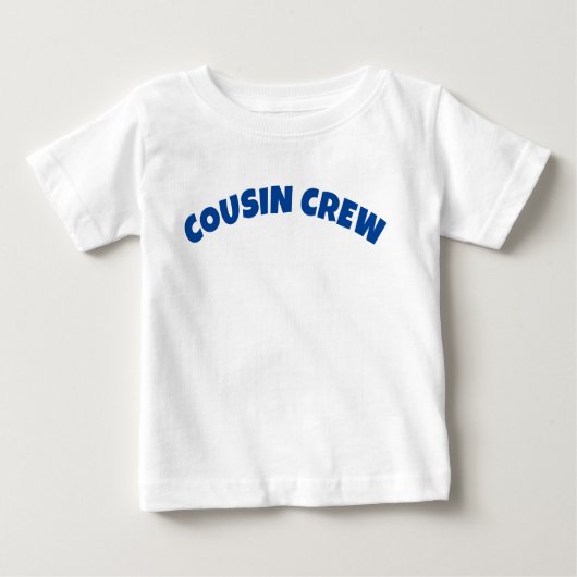 T-shirt de l'équipe cousine du maillot de bébé Jer (Devant)