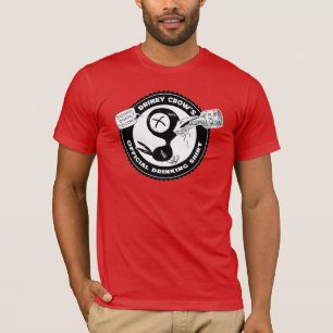 T-shirt de l'équipe de boisson Drinky Crow