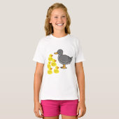 T-shirt de l'équipe de canard (Devant entier)