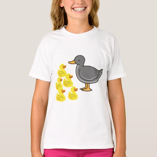 T-shirt de l'équipe de canard (Devant)