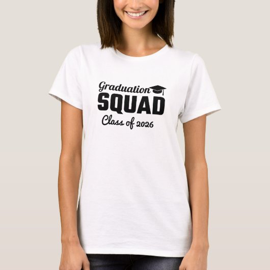 T-Shirt de l'équipe de fin d'études (Devant)