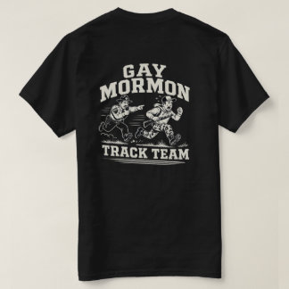 T-shirt de l'équipe de piste Gay Mormon