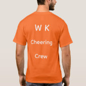 T-Shirt de l'équipe de supporters Orange Charme Ch (Dos)