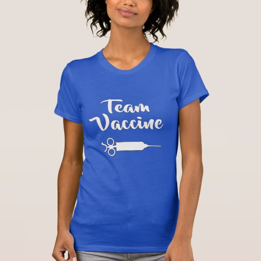 T-shirt de l'équipe de vaccination (Devant)