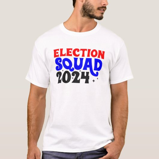 T-shirt de l'équipe électorale 2024 (Devant)
