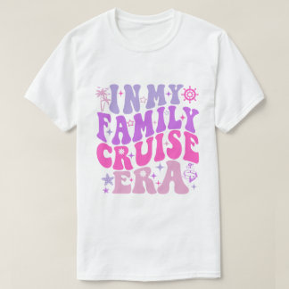 T-shirt de l'ère de la croisière en famille