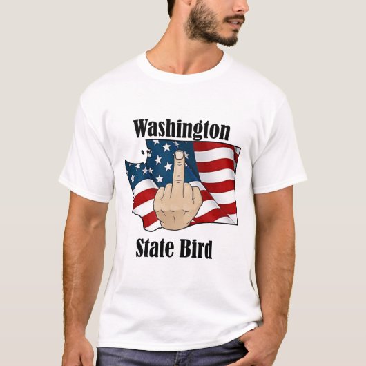 T-shirt de l'état de Washington (Devant)