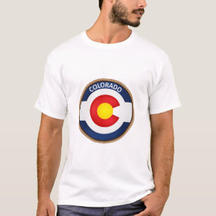 T-shirt de l'État du Colorado