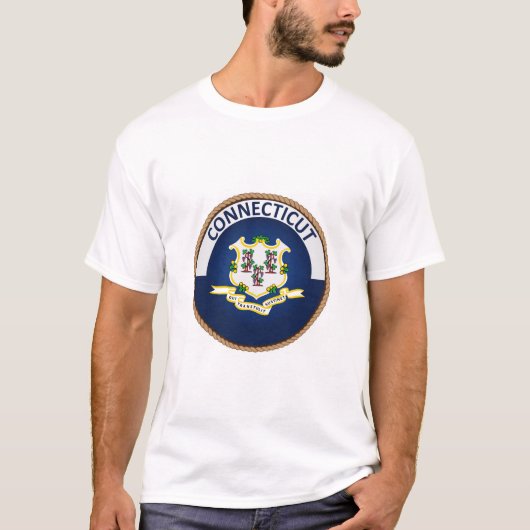 T-shirt de l'État du Connecticut (Devant)