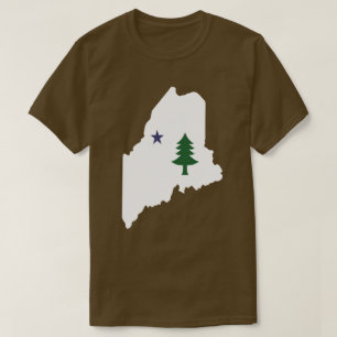 T-shirt de l'État du Maine